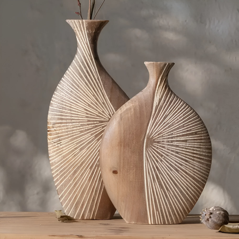 Sierra Grove Holzvase