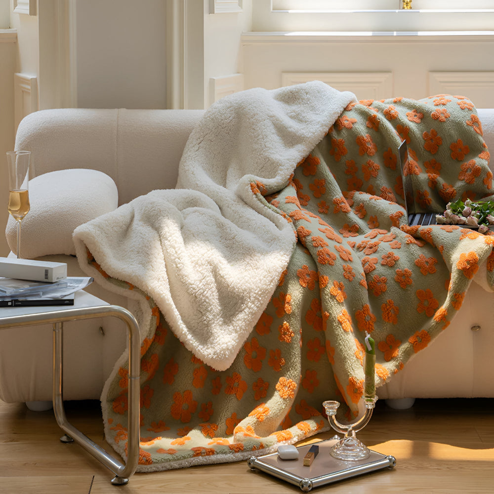Natur's Wildflower Bliss Decke