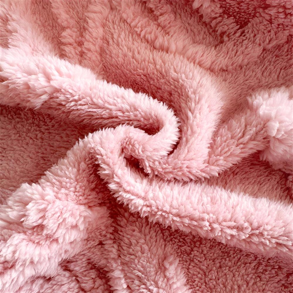 Schmetterling Jacquard Fleece-Decke