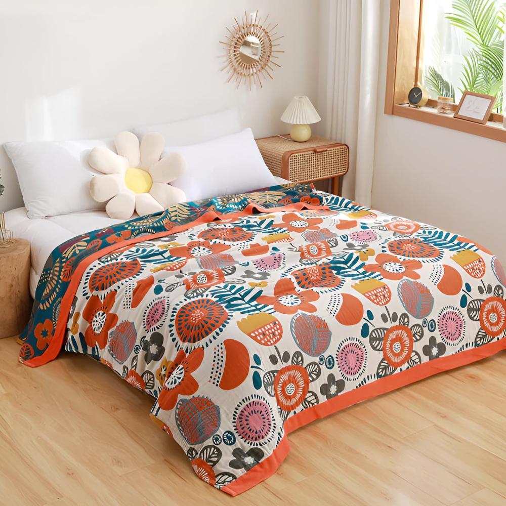 Boho Cartoon Blumen-Decke