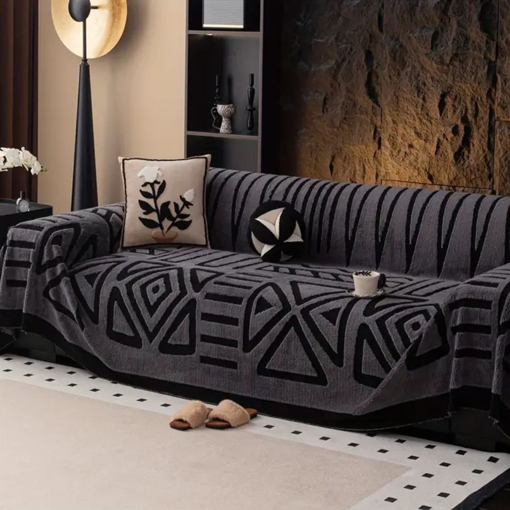 Luxuriöse Urban Maze Sofaabdeckung