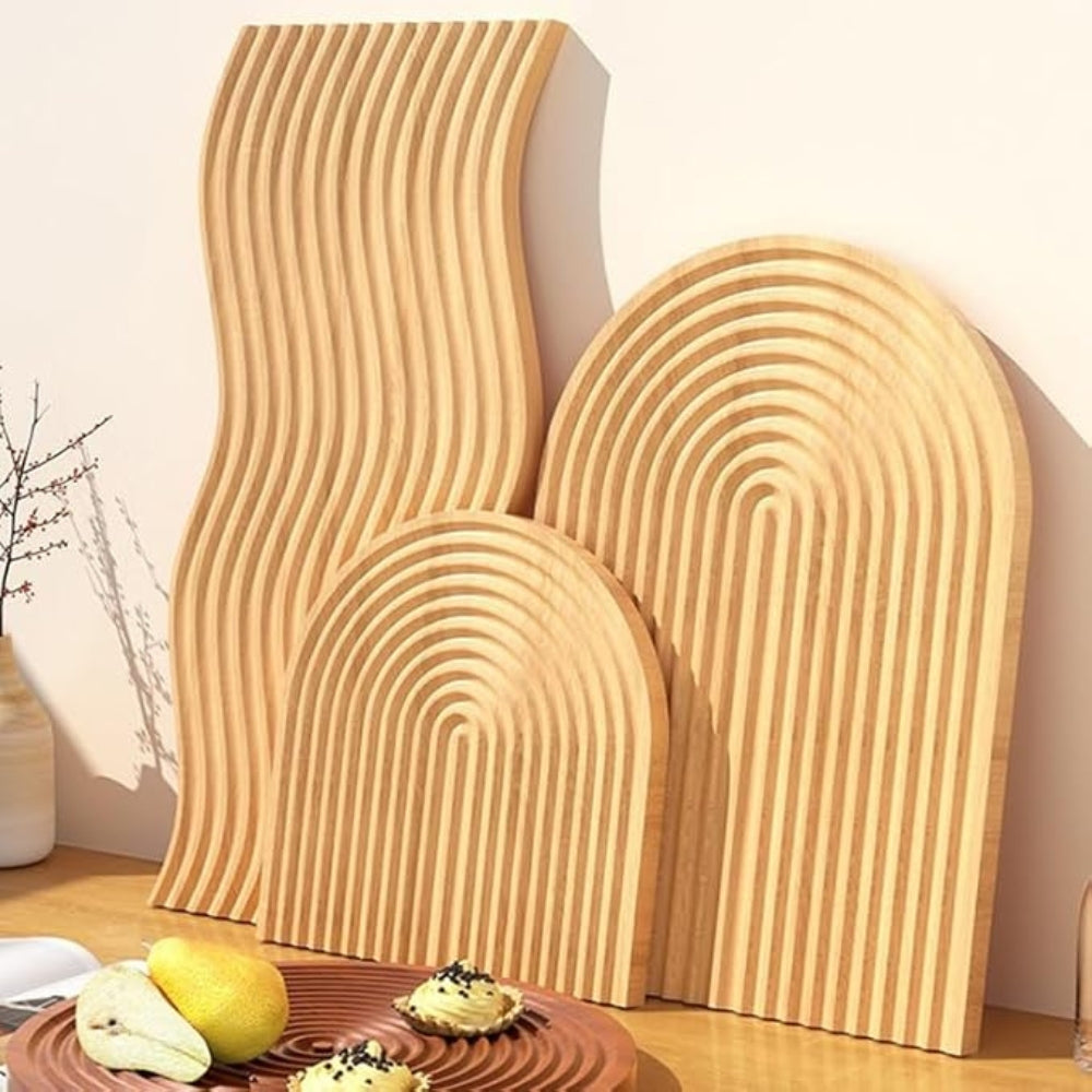 Nordic Ripple Holztablett