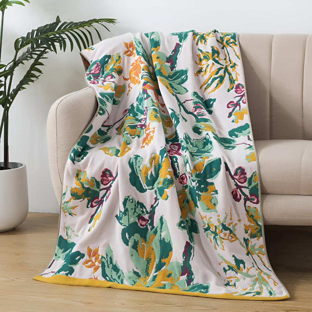 Natur’s Umarmung Floral Badetuch