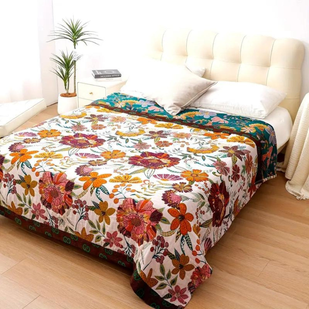 Charm Floral Decke Wurf