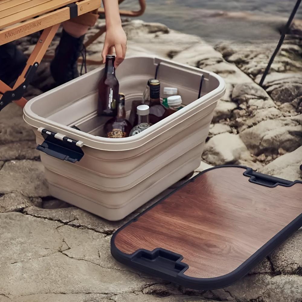 Kollapsible Camping Box