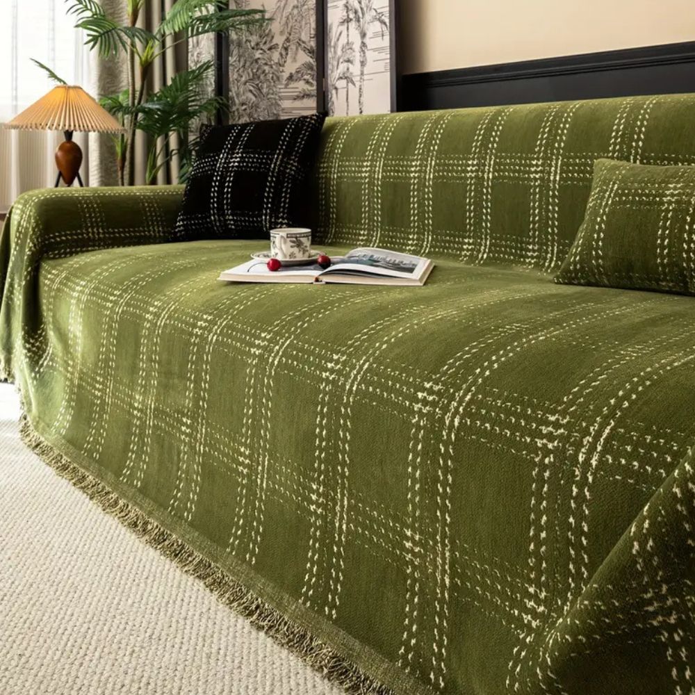 Chesterfield Plaid Sofabezug