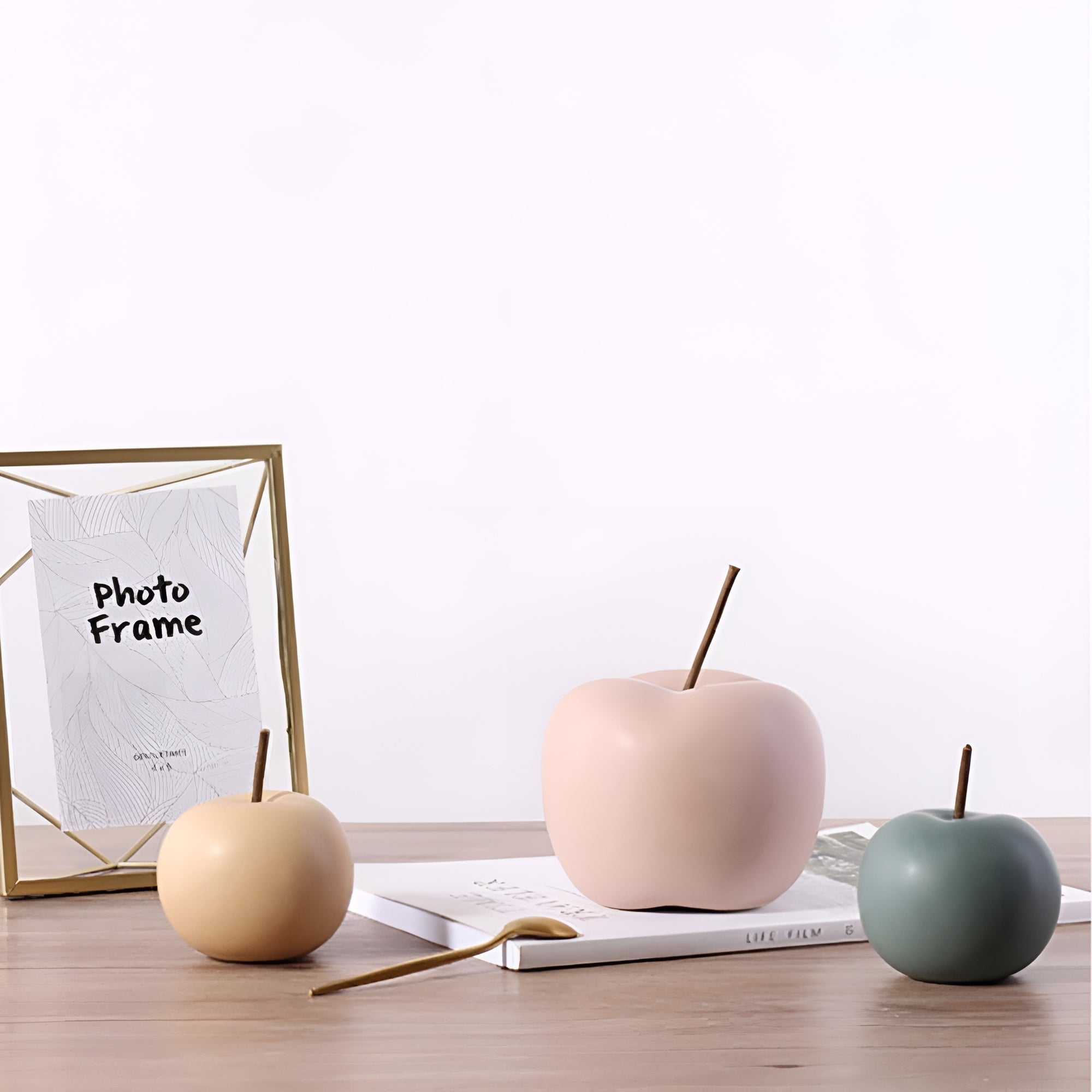 Apfel Keramik Ornamente