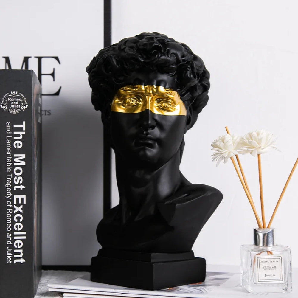 Renaissance-inspirierte David Kunstskulptur
