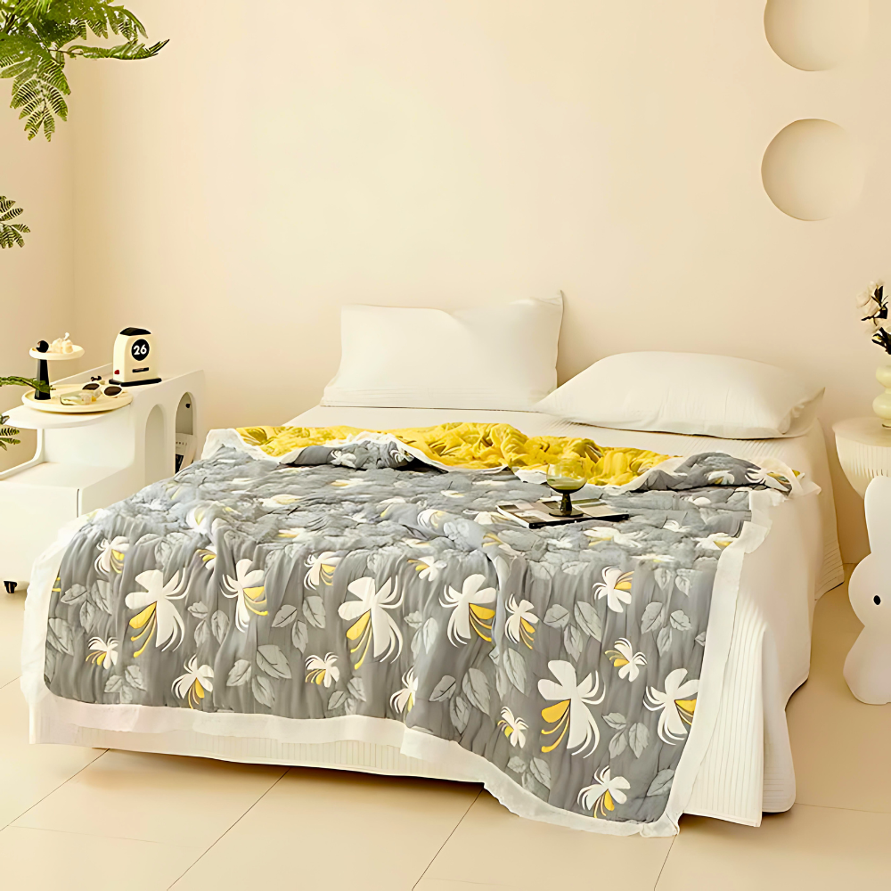 Elegante Blumensommerdecke