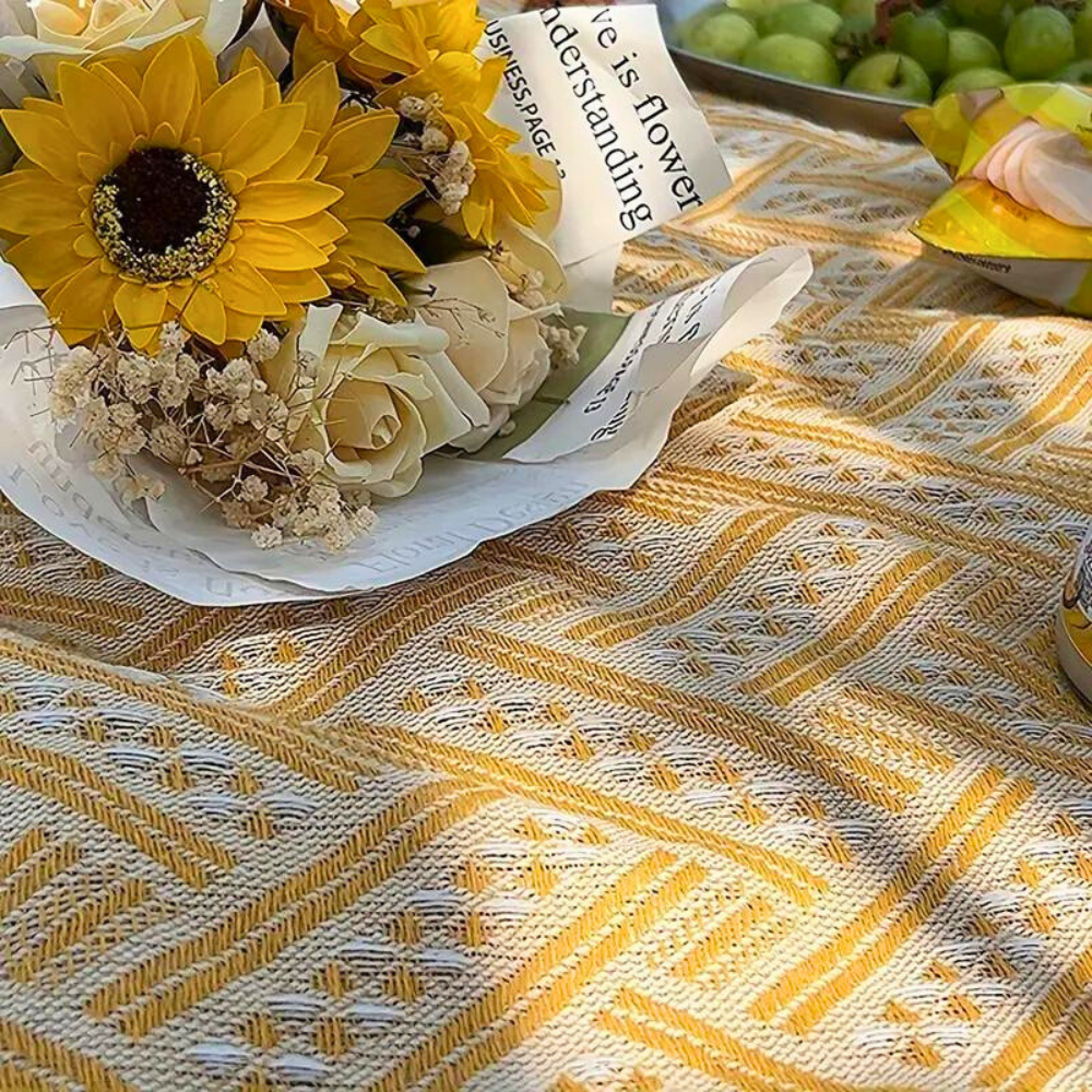 Sonniger Tag Komfort Picknickdecke