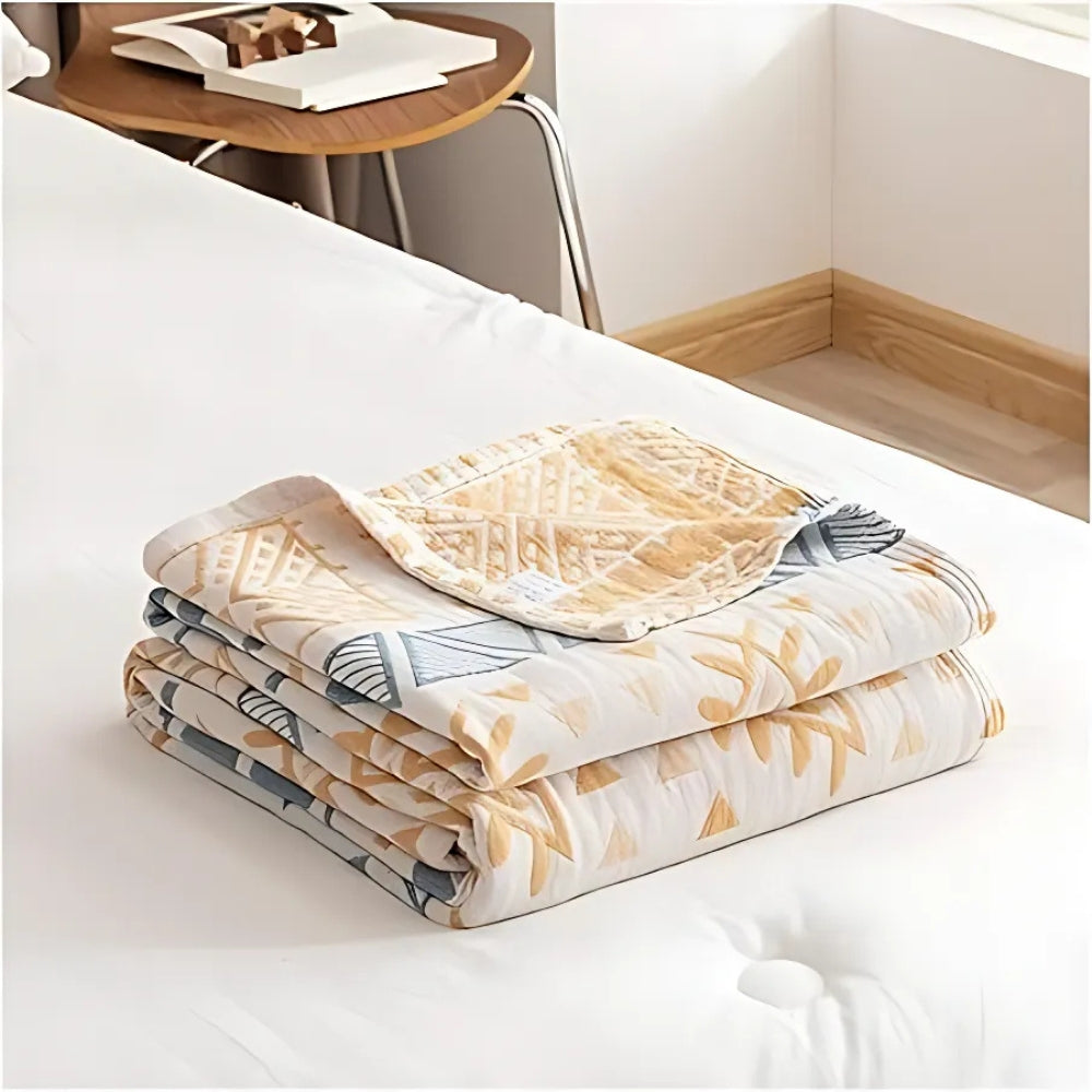 Aztec Layers Decke aus reinem Baumwolle
