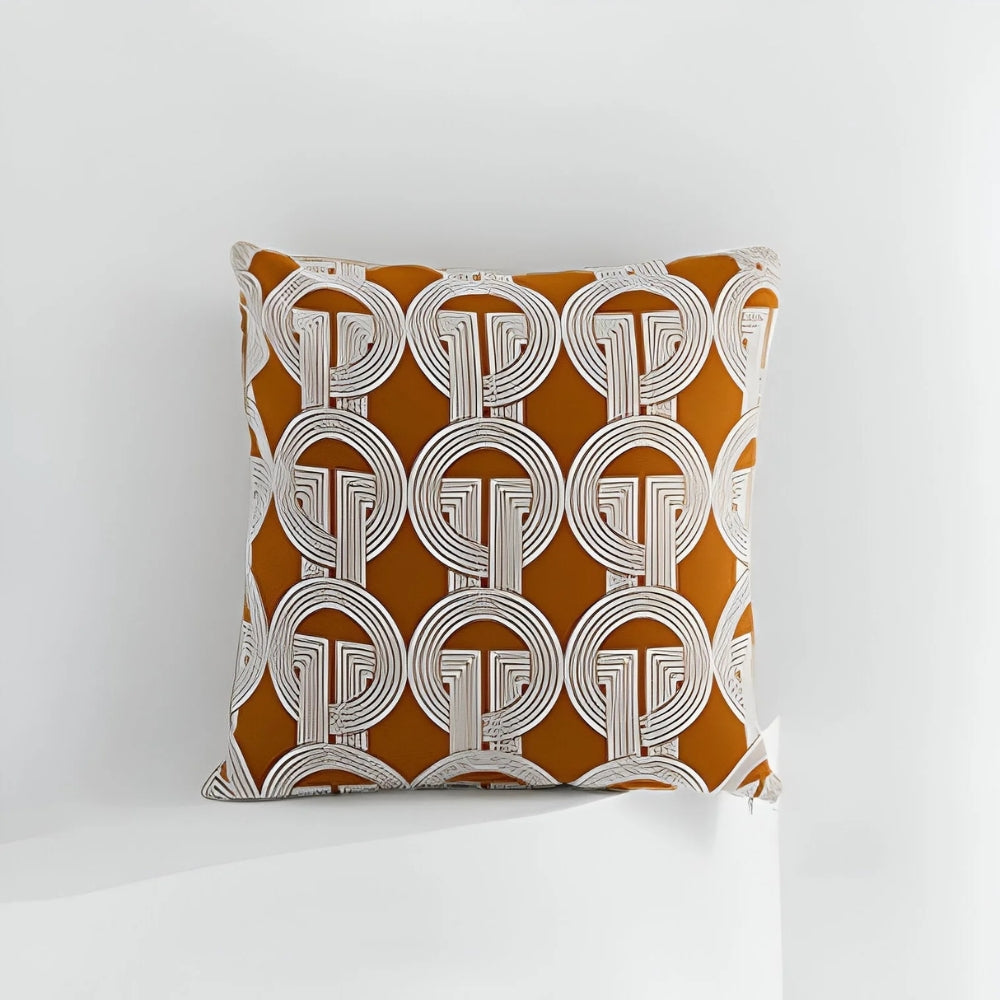 Moderne Interlock-Muster Kissenbezug