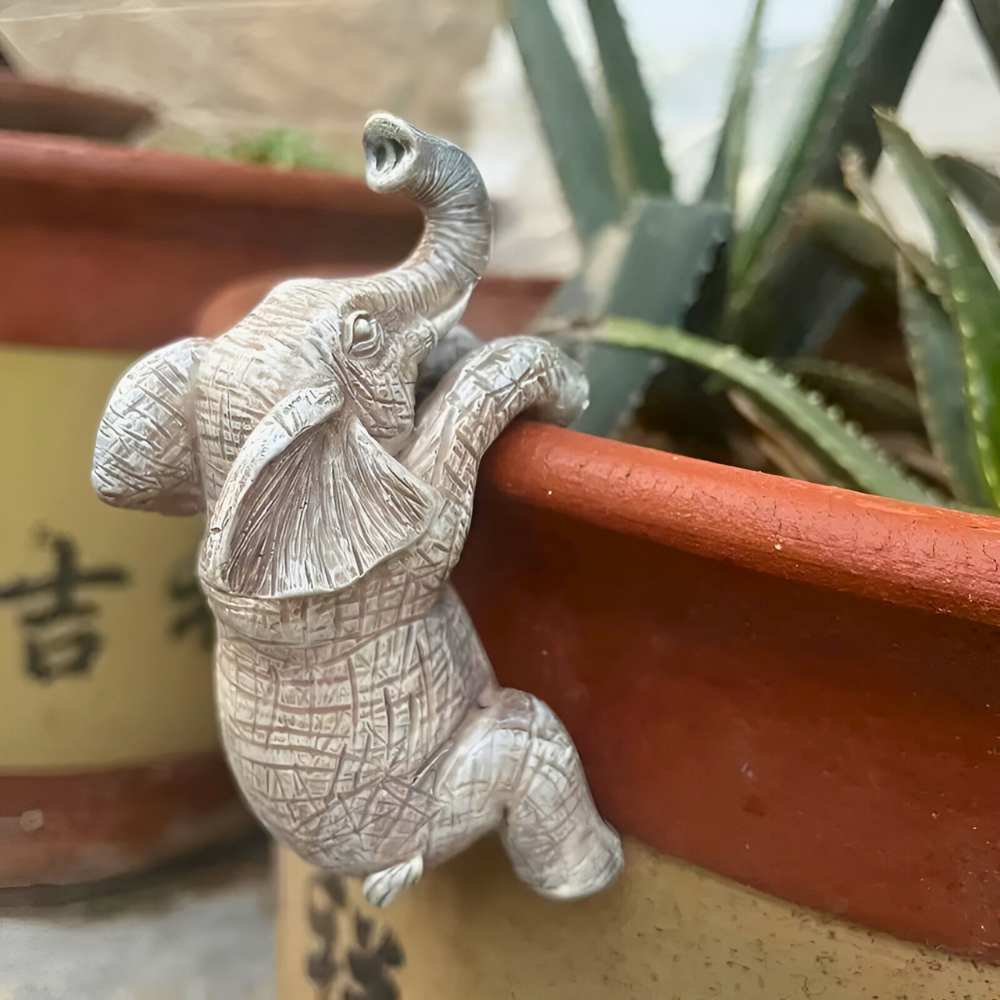 Einzigartige Elefant-Kletter-Skulptur