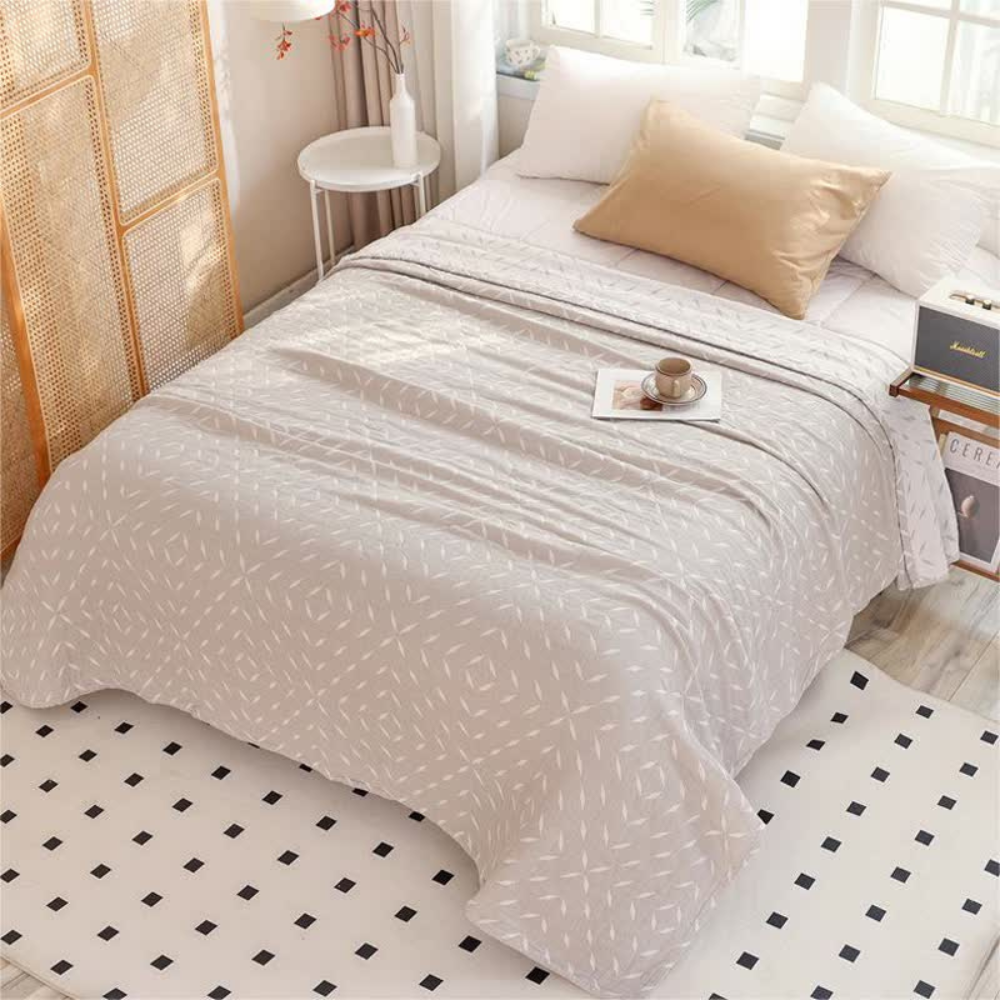 Ultimative Komfort Blatt Gaze Decke