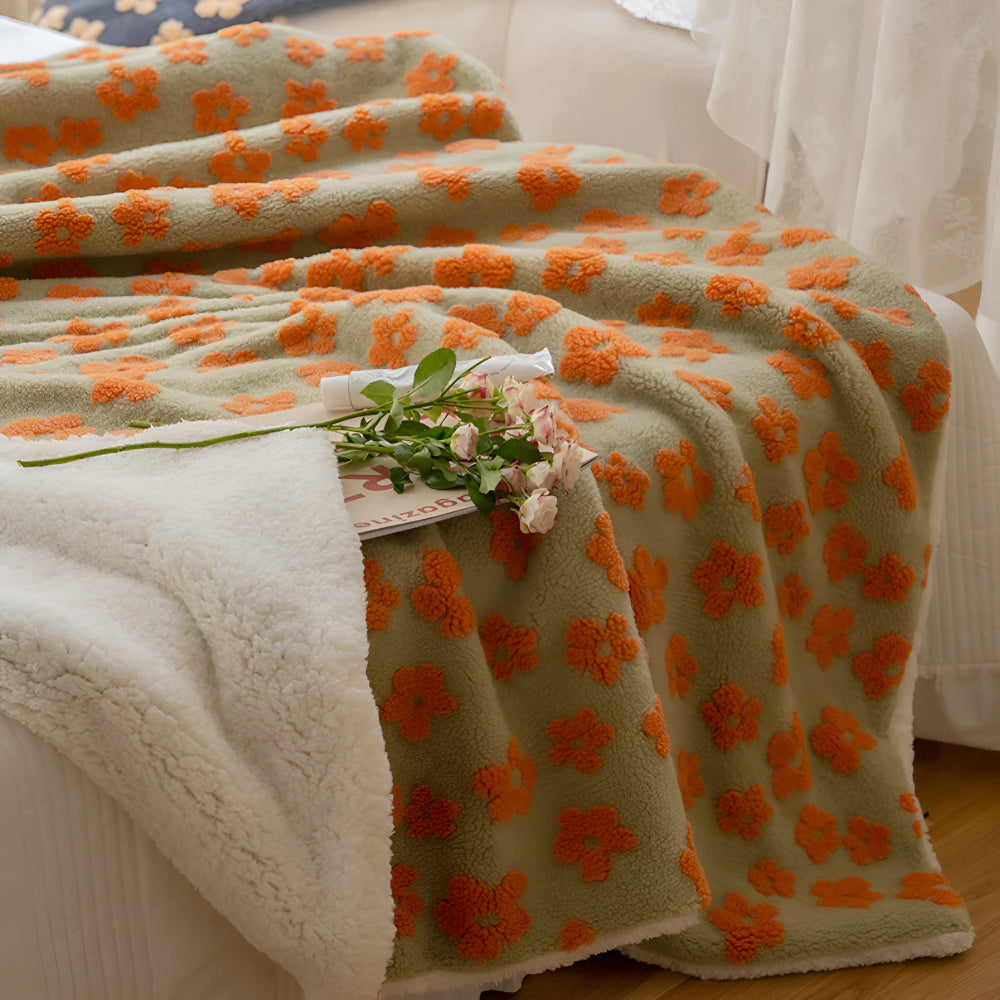 Natur's Wildflower Bliss Decke