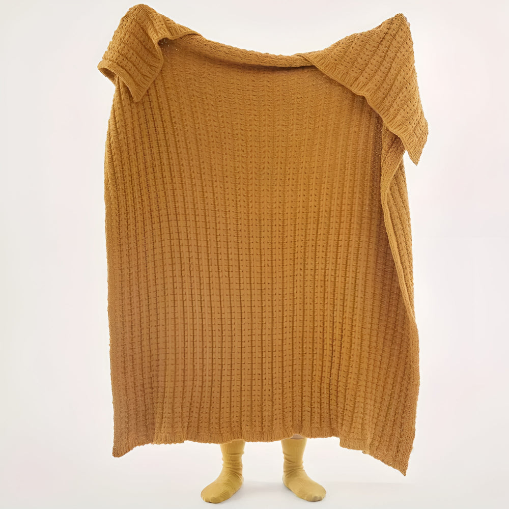 Vintage Chunky Knit Decke