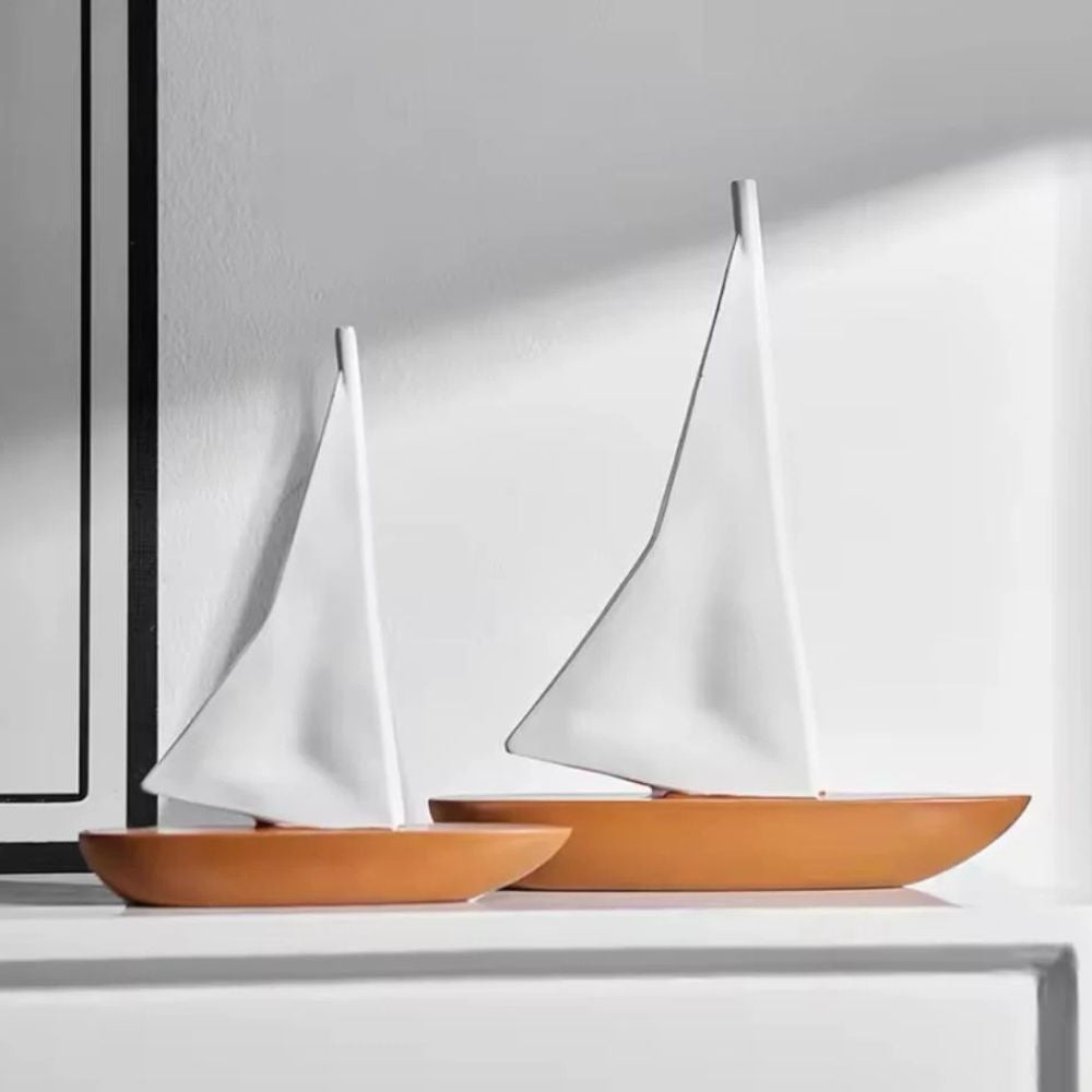 Himmlische Drift Segelboot Dekor