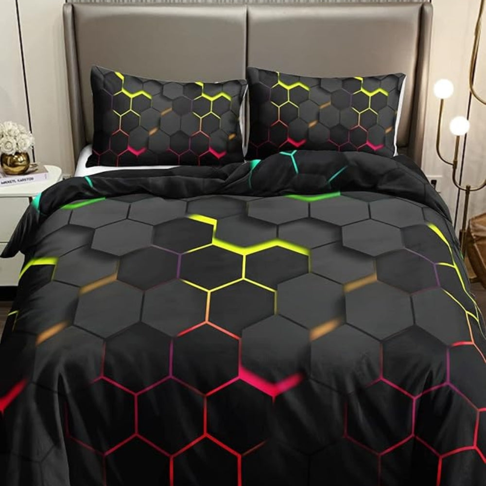 Prisma Hive | 3-teiliges Bettbezug-Set