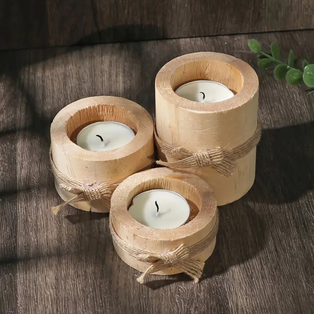 Bamboo Essence Kerzenhalter | 3 Sets