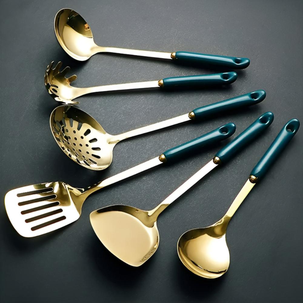 Golden Edelstahl Besteckset