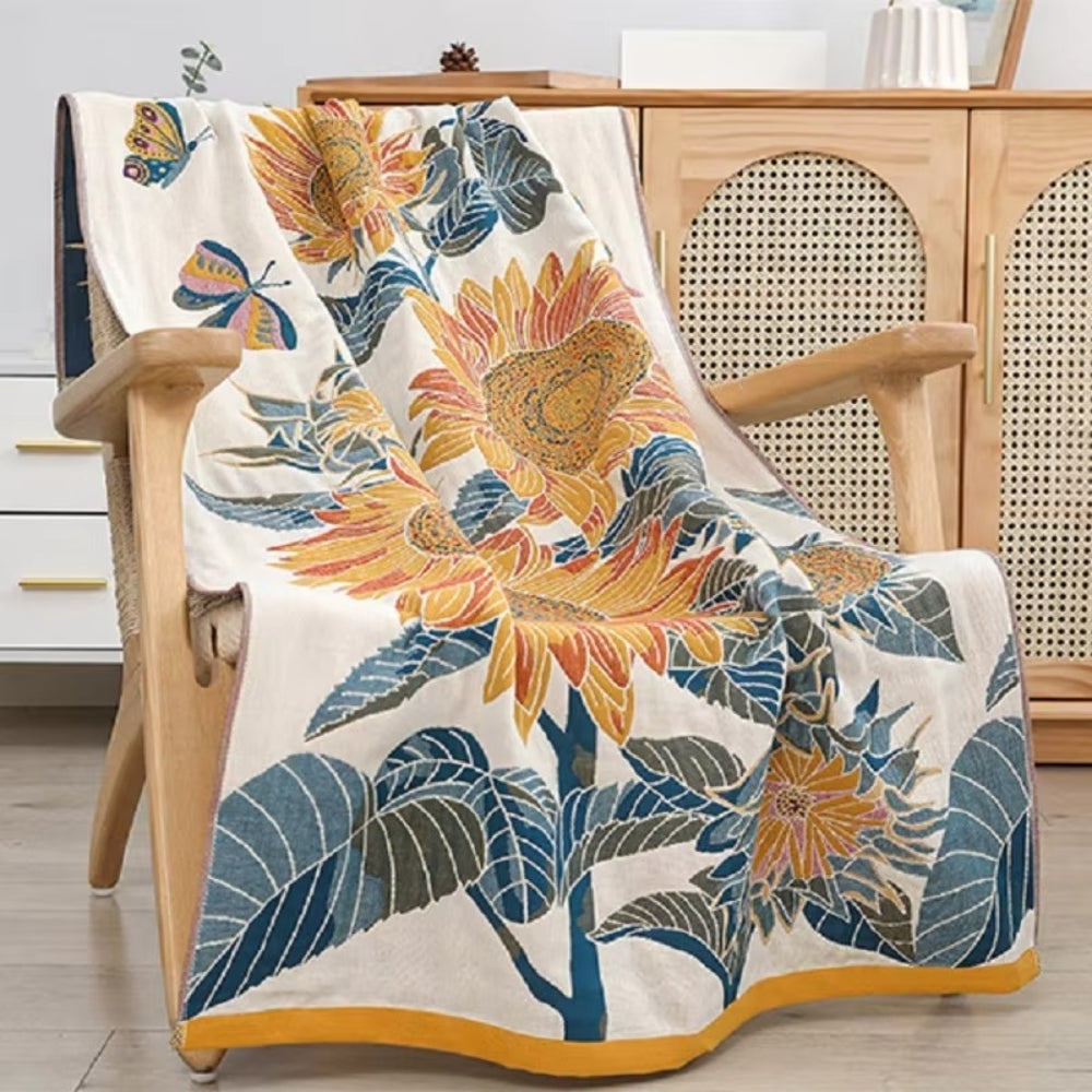 Savanna Bloom Baumwoll-Badetuch