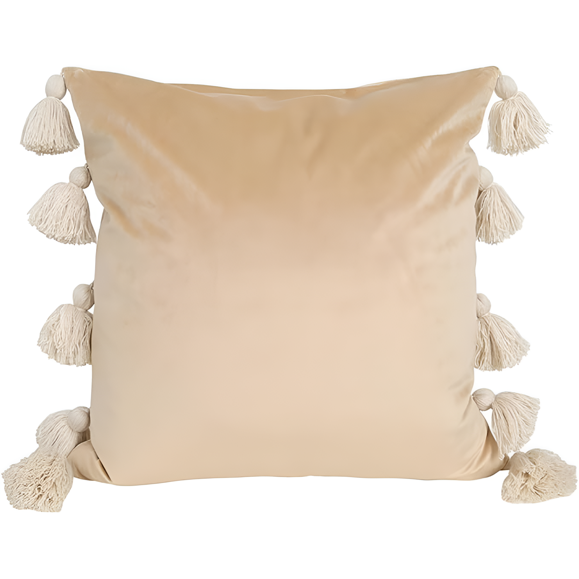 Bohemian Pompom Kissenbezug