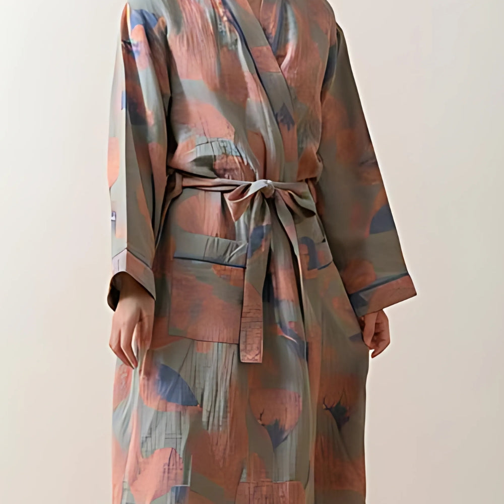 Eden Leaf Baumwoll-Kimono