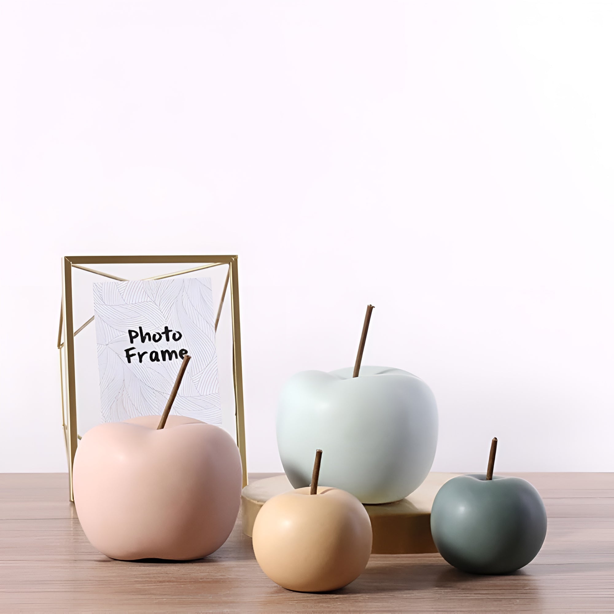 Apfel Keramik Ornamente