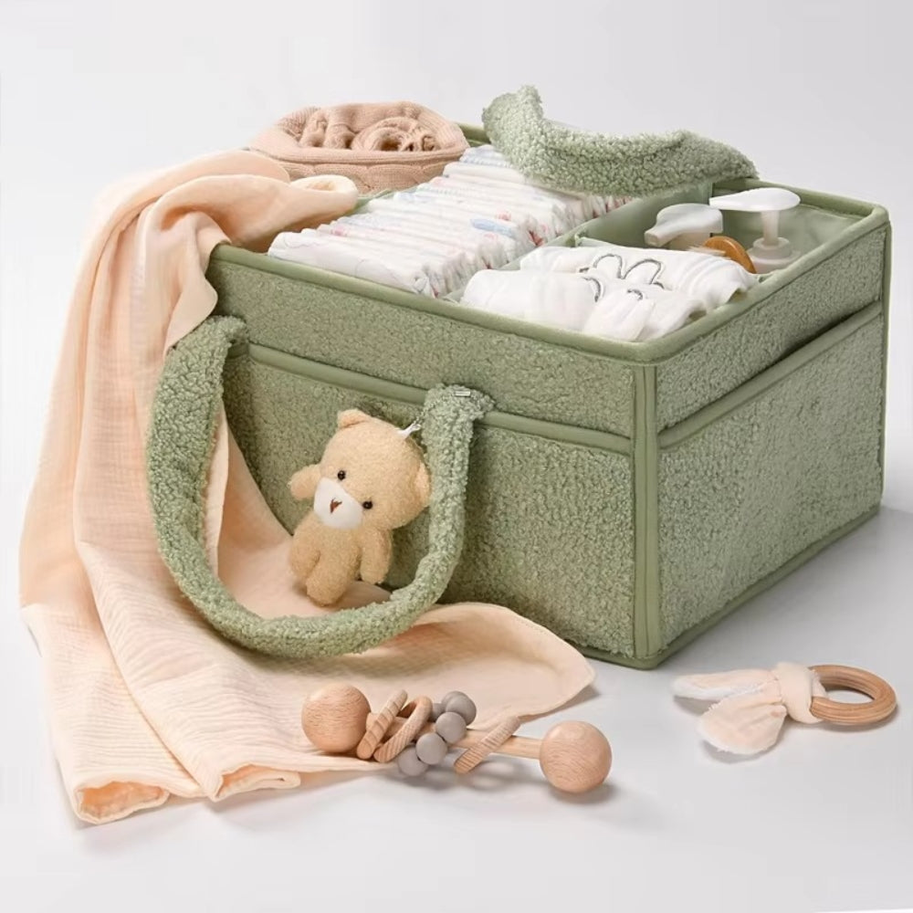Gemütliche Wickeltasche für das Kinderzimmer