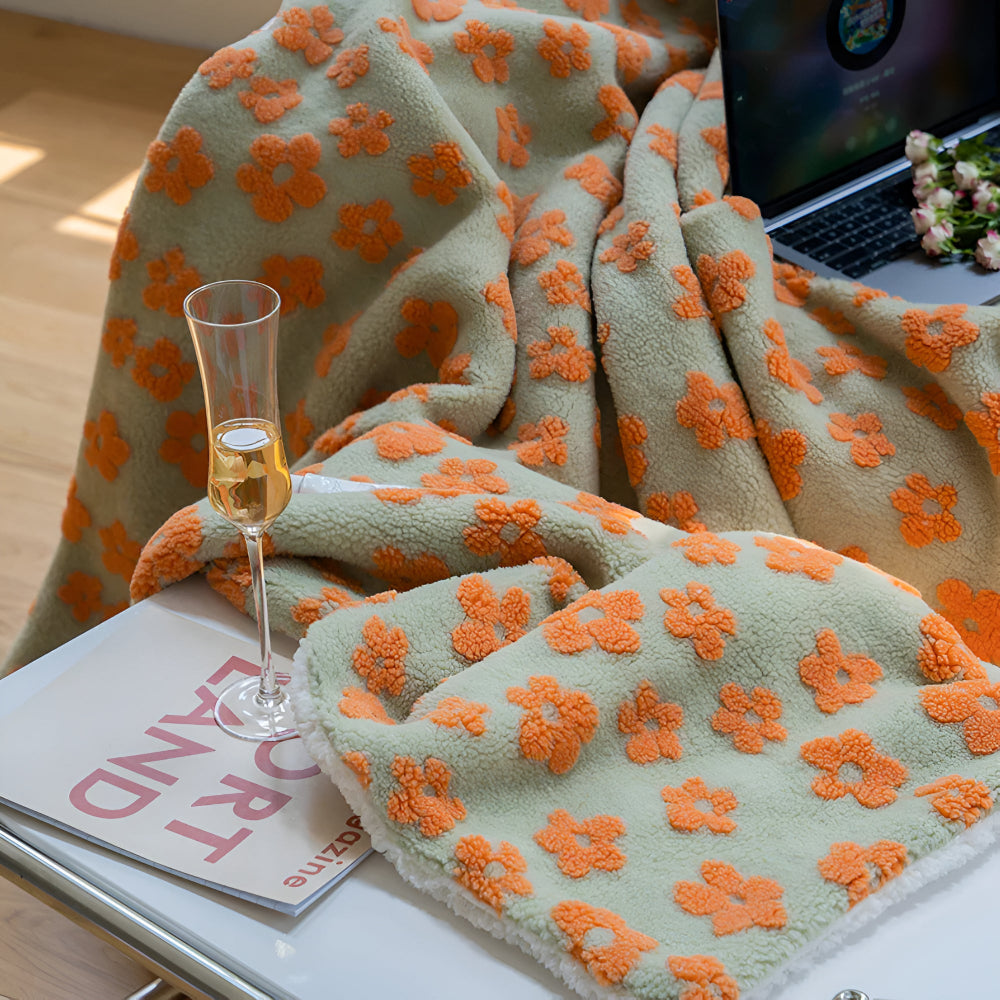Natur's Wildflower Bliss Decke
