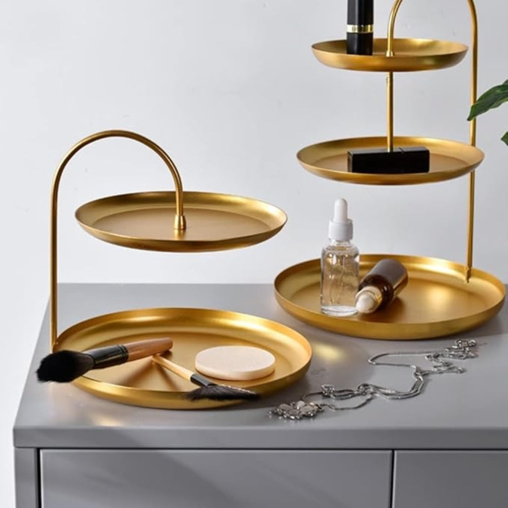 Eleganter Gold Aufbewahrungsorganizer
