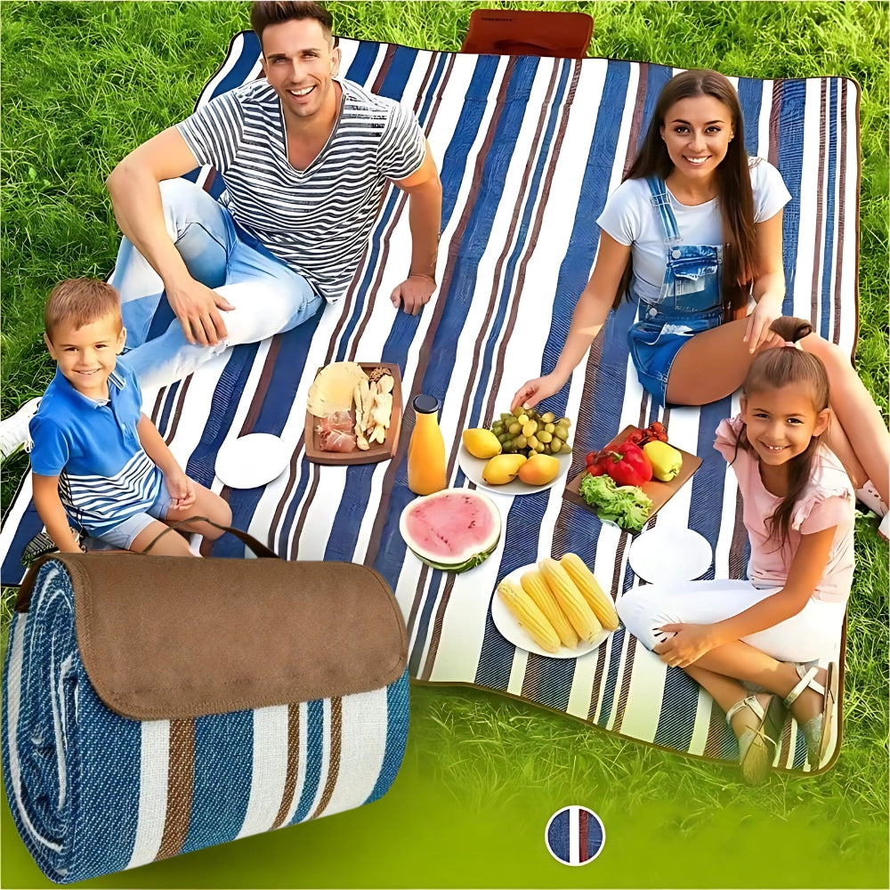 Doppelschichtige Hand-Picknickmatte