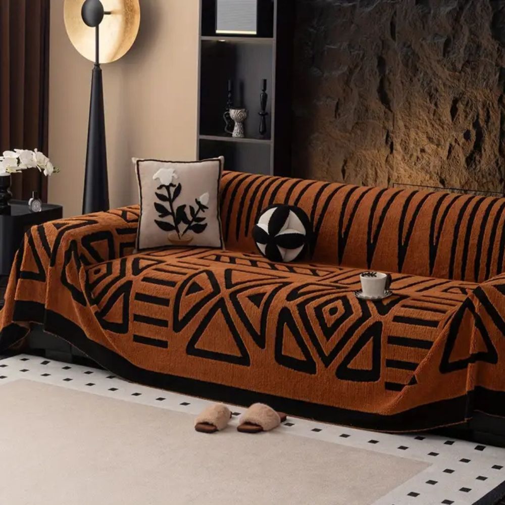 Luxuriöse Urban Maze Sofaabdeckung