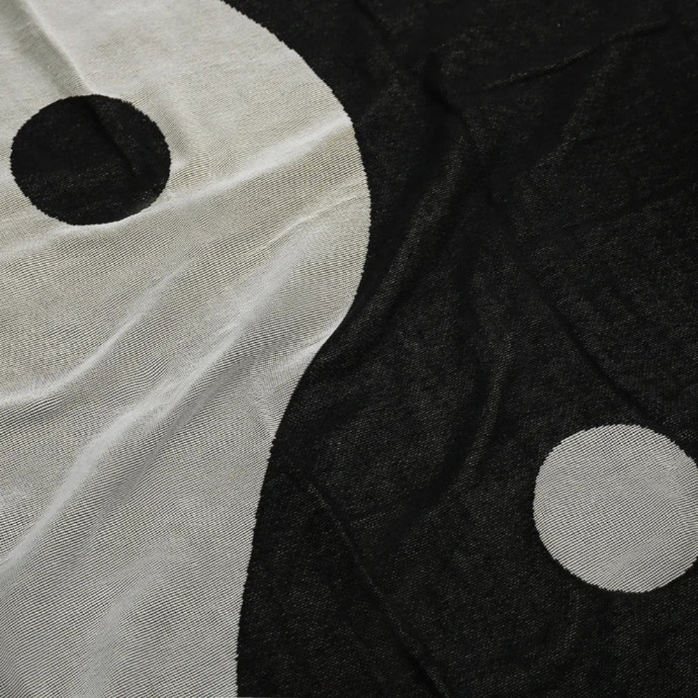 Künstlerische Yin Yang Wandteppich-Decke