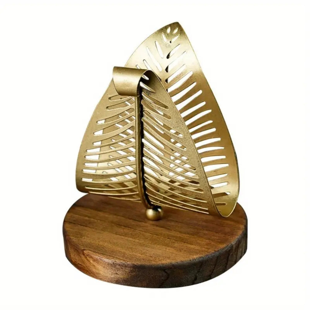 Tissue Holder in Eisenblatt-Form