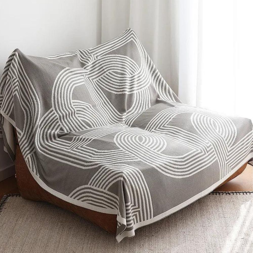 Snuggle Maze Strickdecke