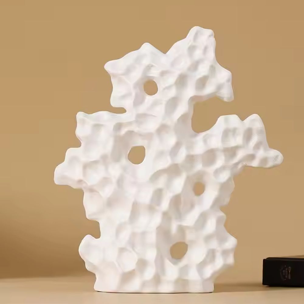 Keramische Korallen-Skulptur