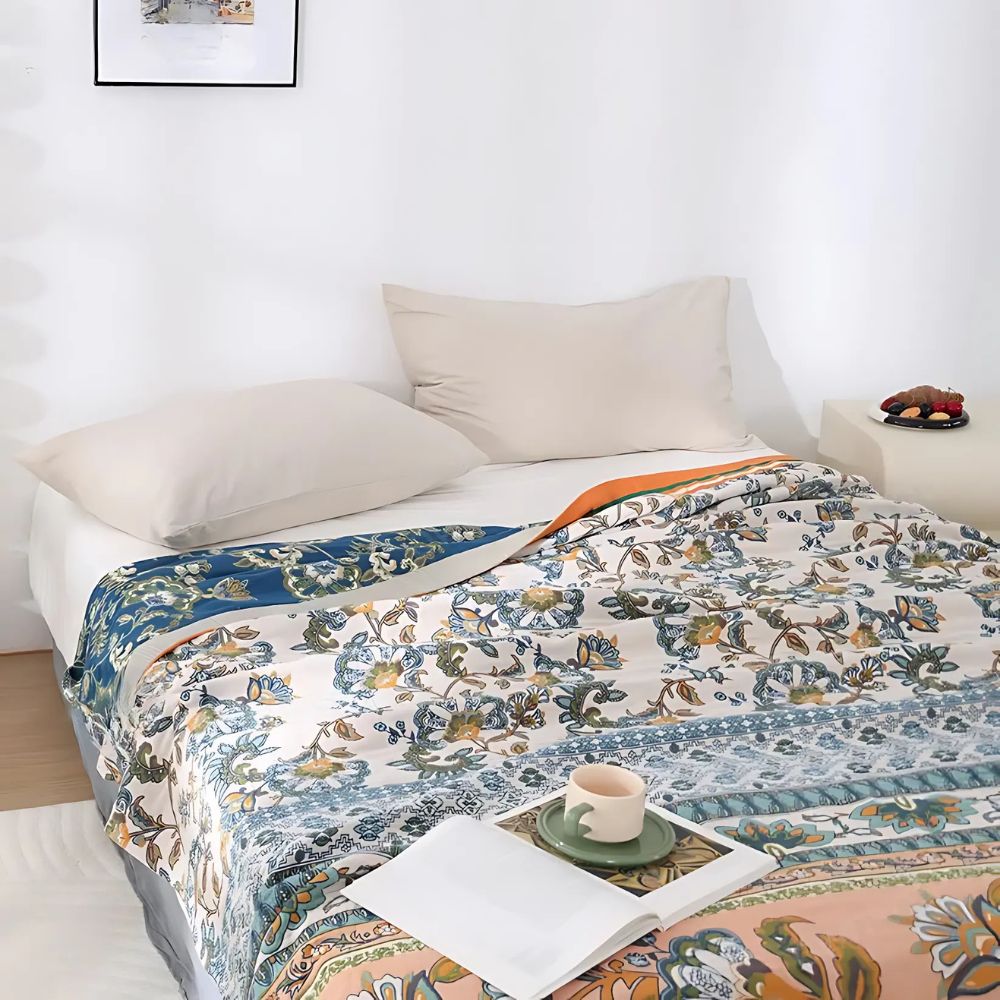 Wiesenfreude Boho Blumen-Decke
