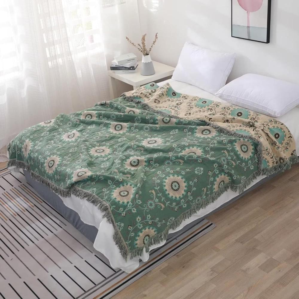 Retro Mandala Wende-Decke