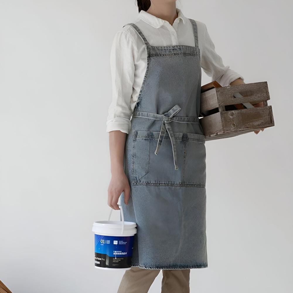 Premium Denim Schürze