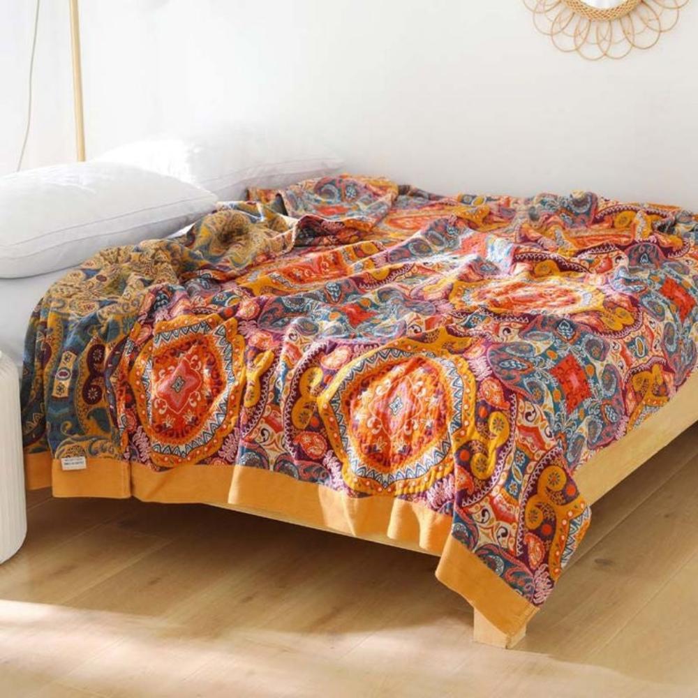 Sonnenaufgang Boho Wendedecke