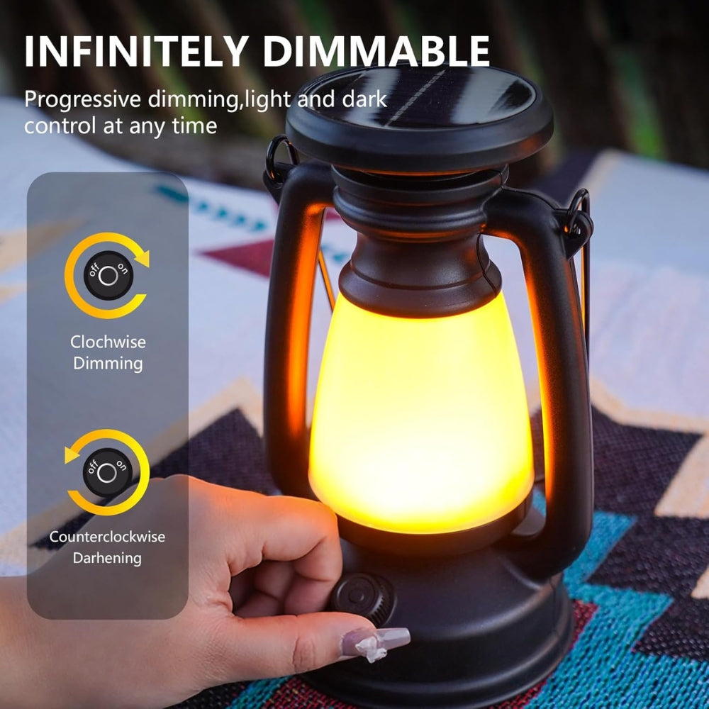 Solar Dimmable USB Campinglaterne