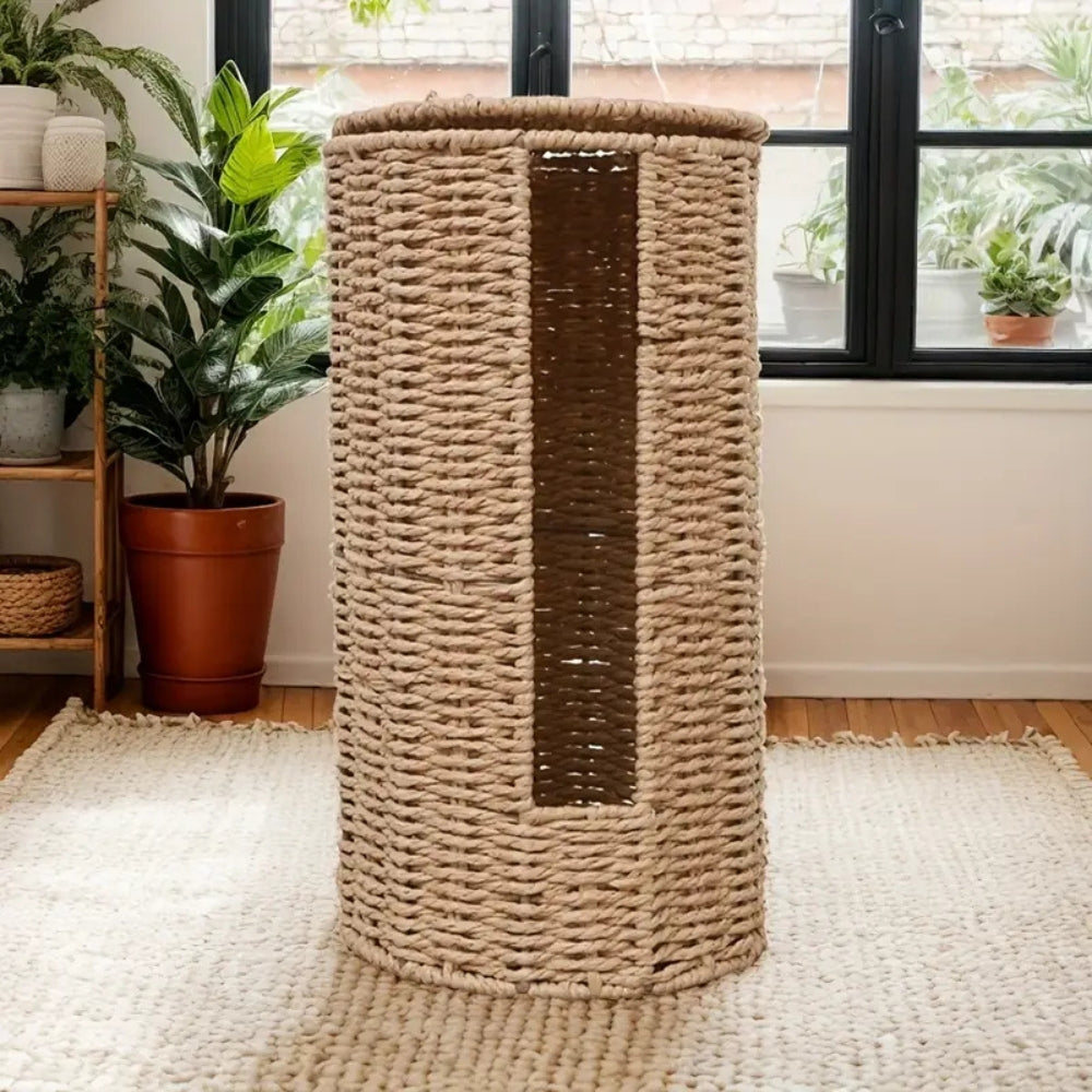 Geflochtener Seil-Toilettenpapierhalter