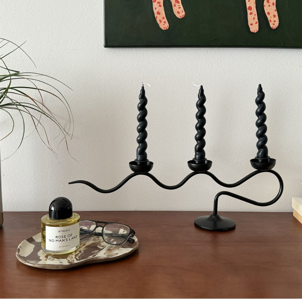 Tri Iron Twisted Kerzenhalter