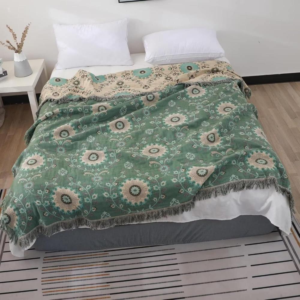 Retro Mandala Wende-Decke