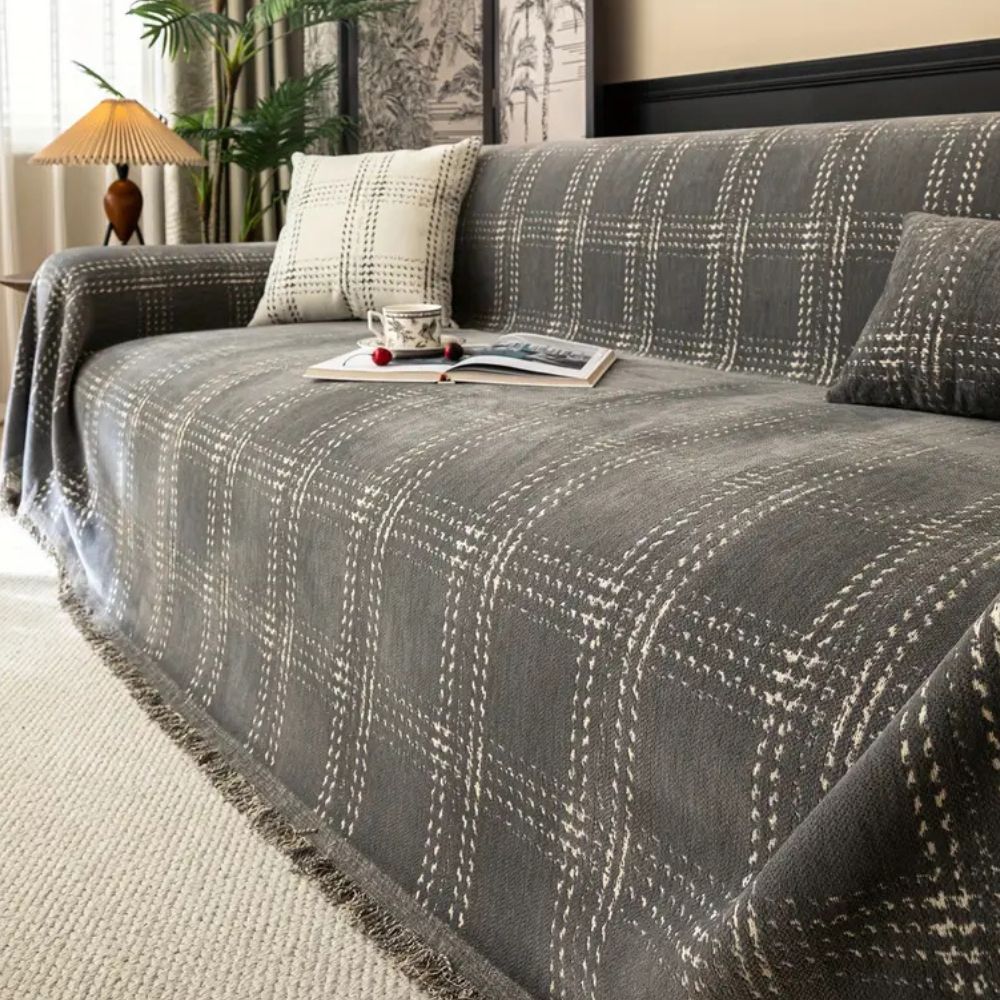 Chesterfield Plaid Sofabezug