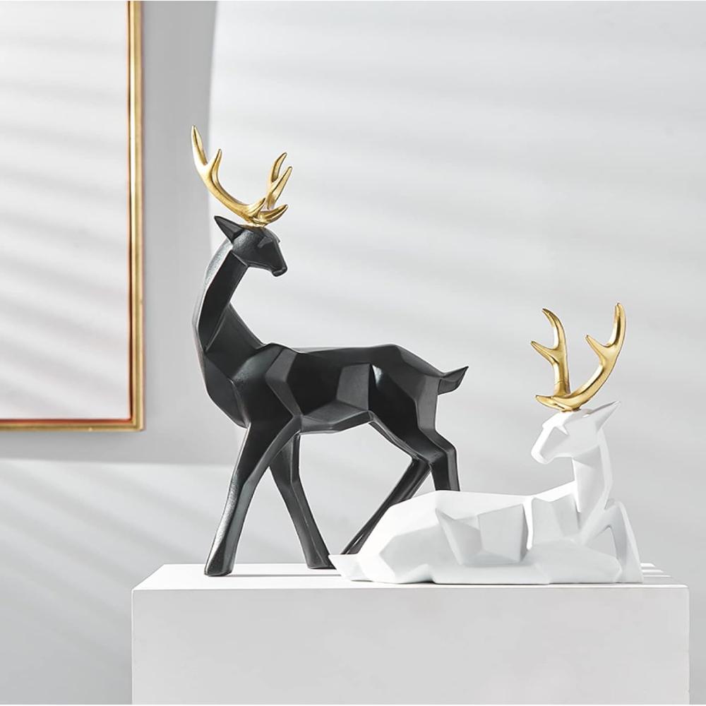 Kreative Geometrische Hirschfigur