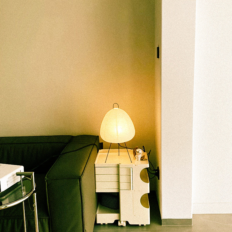Numi Japanische Reispapier Tischlampe