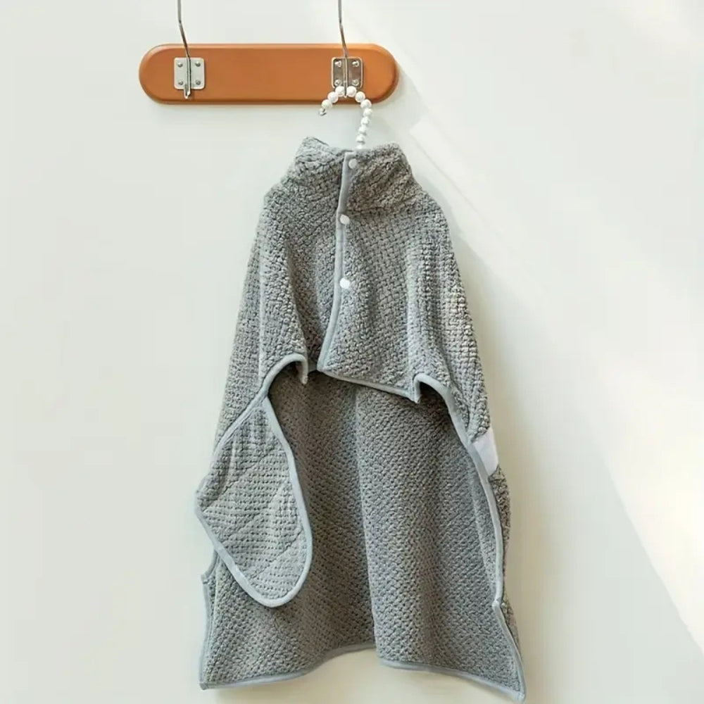 Sanfter Touch Hundetrockentuch-Robe
