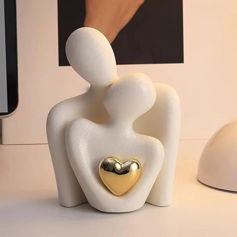 Abstrakte Liebende Sentimentale Figur